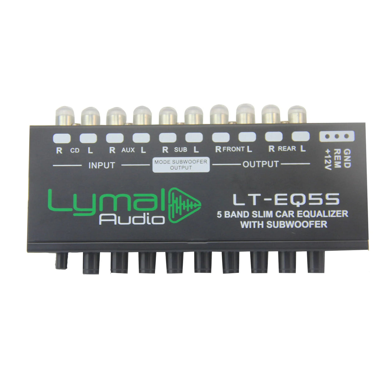 LT-EQ5S 5 Band 9 Volt Car Audio Graphic Equalizer - Snagva