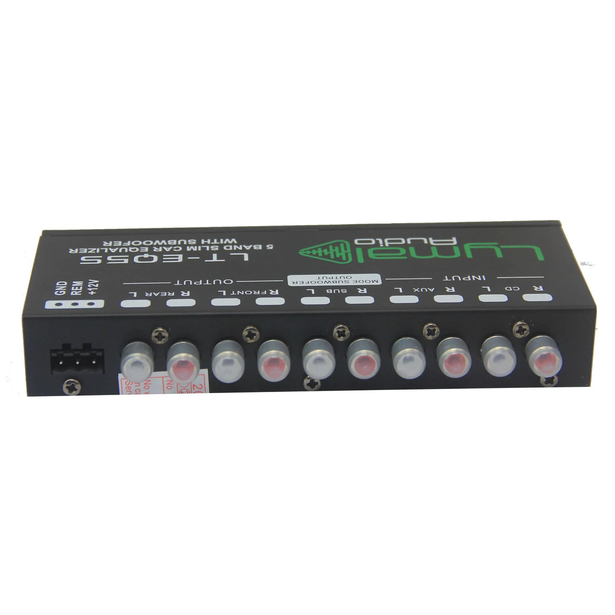 LT-EQ5S 5 Band 9 Volt Car Audio Graphic Equalizer - Snagva