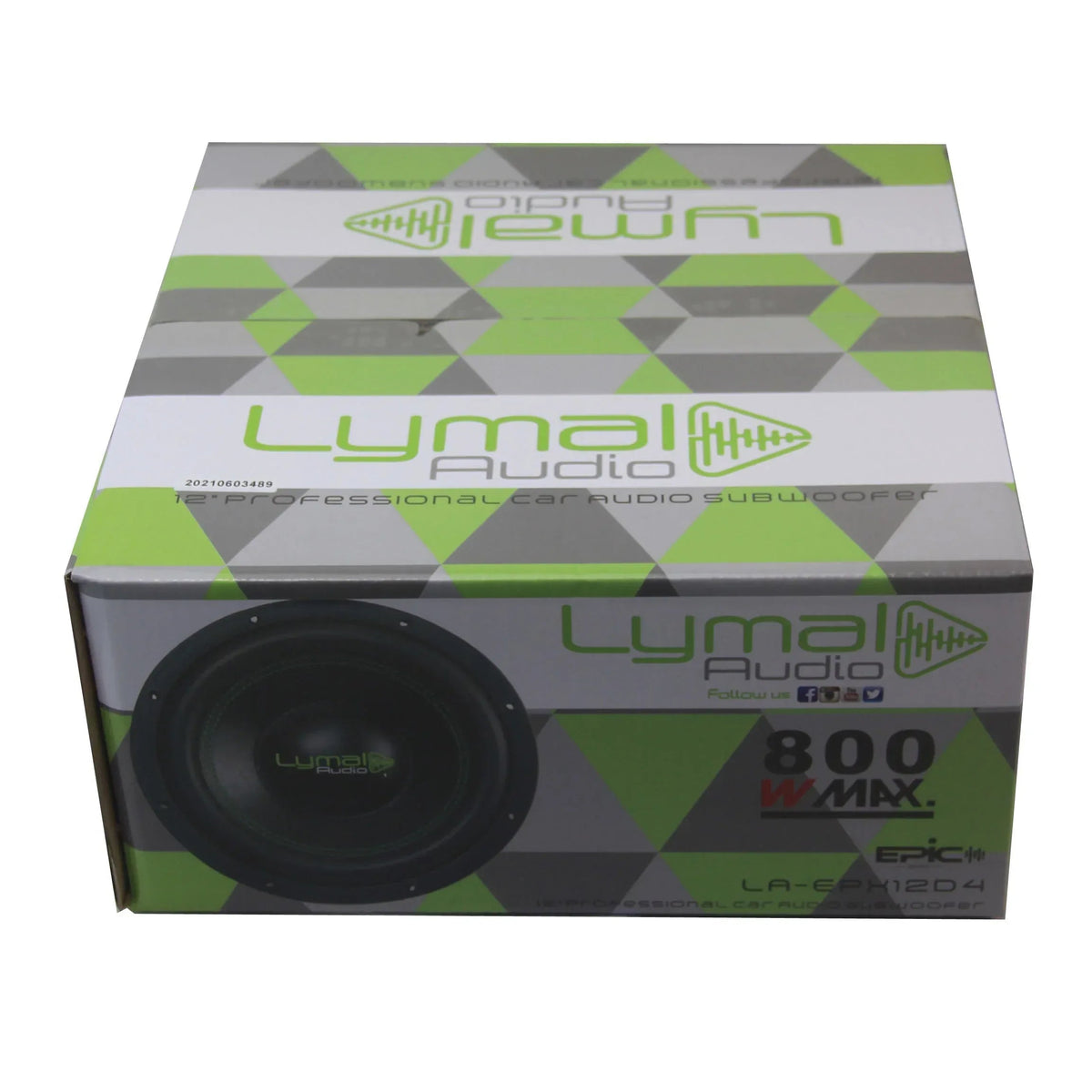 LA-EPX12D4 12" Subwoofer 800 Watts DVC 4-Ohm - Snagva