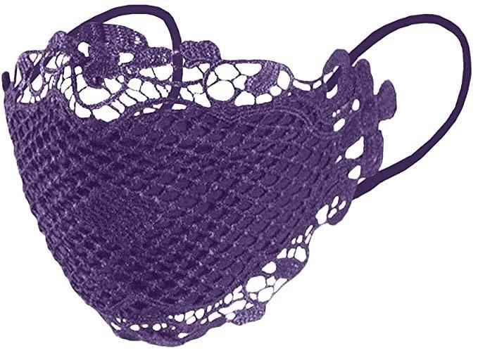 Purple Lace 'Couture Collection' Face Mask