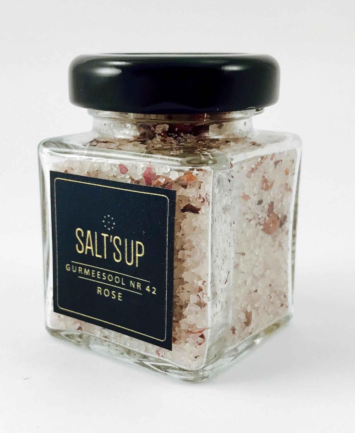 GIFT BOX OF 5 GOURMET SALTS, SALT PLATE AND SALT CANDLE