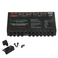 LT-EQ7 7 Band 9 Volt Car Audio Graphic Equalizer - Snagva