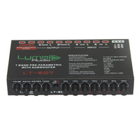 LT-EQ7 7 Band 9 Volt Car Audio Graphic Equalizer - Snagva