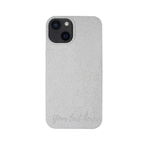 Biodegradable Personalized Phone Case - Natural White - Snagva