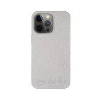 Biodegradable Personalized Phone Case - Natural White - Snagva