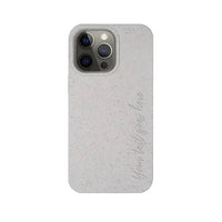 Biodegradable Personalized Phone Case - Natural White - Snagva