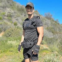Tactical Fingerless Airsoft Gloves for Outdoor Sports, Paintball, and