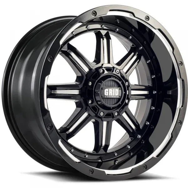 Grid Wheels 118955M1 18 in. Dia. x 9 in. GD10 0 mm Offset, 5 x 150 - Snagva