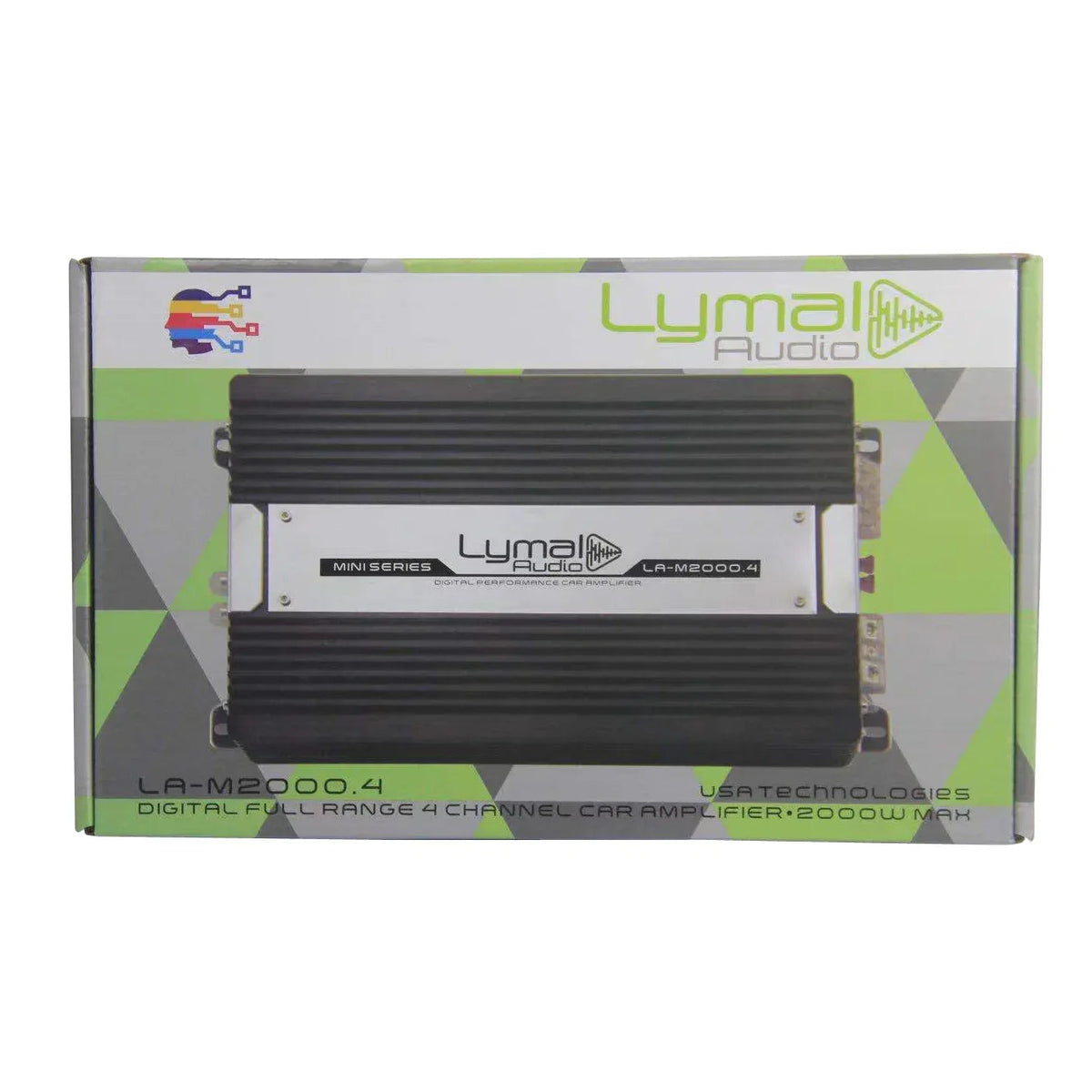 LA-M2000.4 2000 Watts 4 Channel Car Amplifier - Snagva