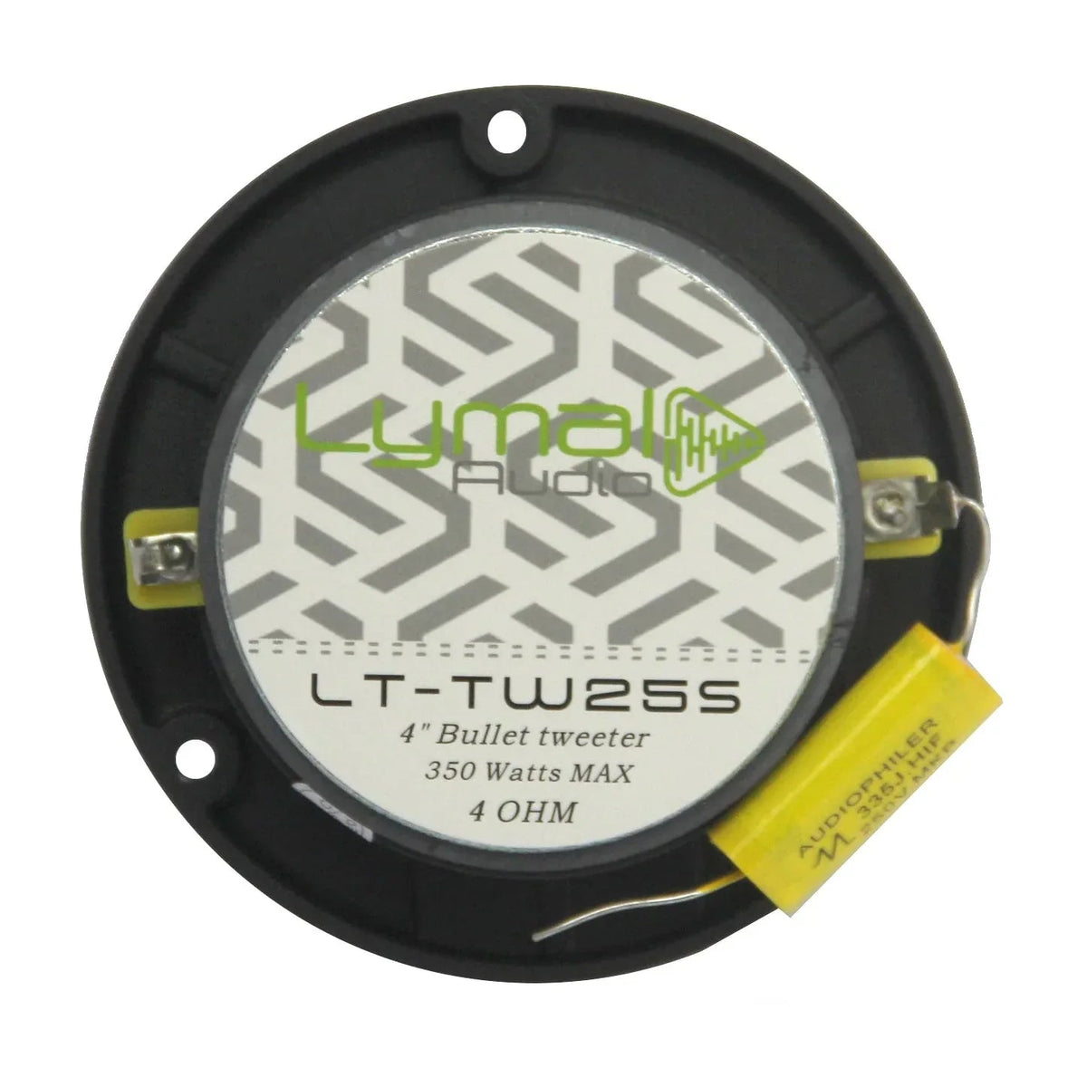 LT-TW25S PRO Bullet 3.75″ Super Tweeters Silver - Snagva