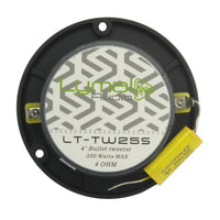 LT-TW25S PRO Bullet 3.75″ Super Tweeters Silver - Snagva