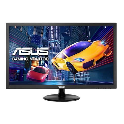 ASUS VP248QG 24-inch gaming monitor showing gameplay with vivid colors and sharp detail