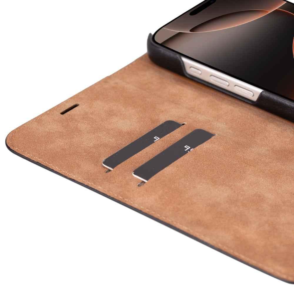 Decatur Leather iPhone 16 Pro Max Folio Case