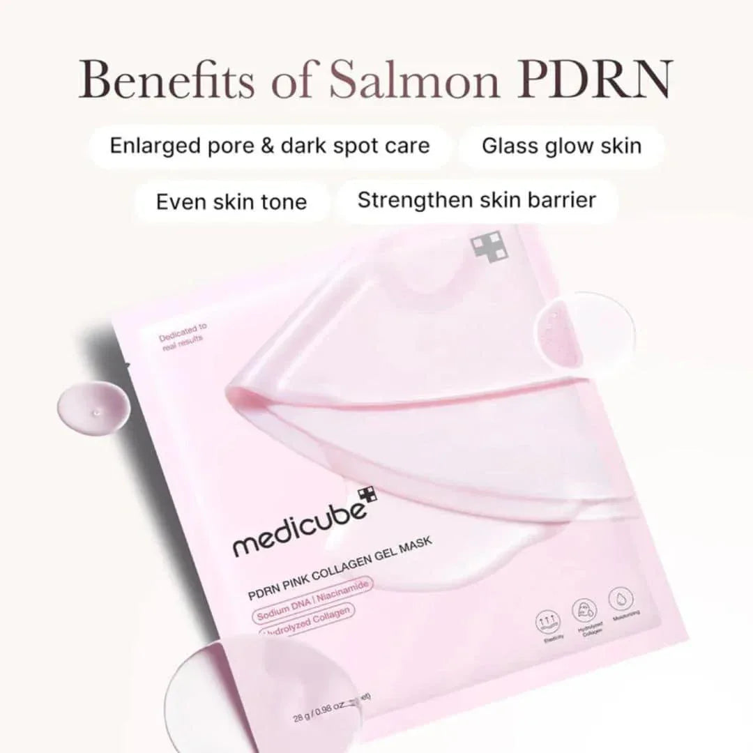 Medicube PDRN Pink Collagen Gel Mask - 1pc - Snagva