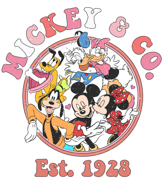 Mega Mickey & Friends SVG Bundle - Family Vacation Digital Download