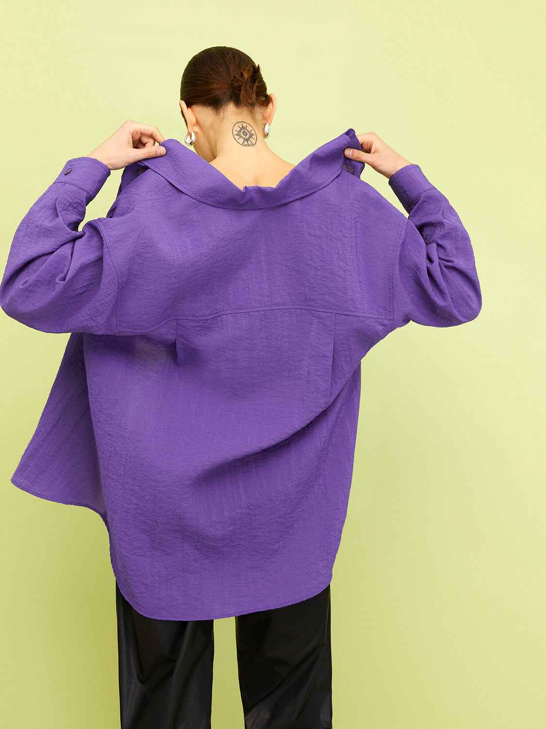Oversized Twin Set Shirt