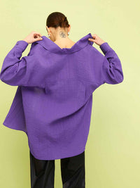 Oversized Twin Set Shirt
