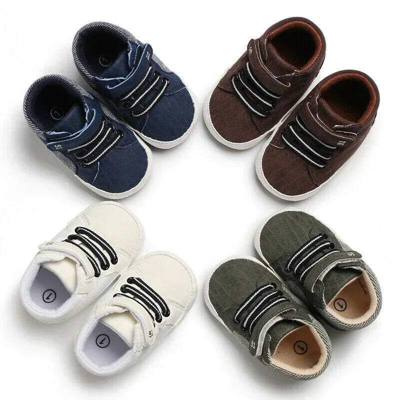 Newborn Infant Baby Boy Girl Casual Shoes Toddler - Snagva