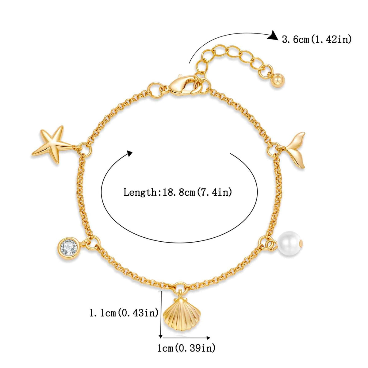 European and American Cross-border Fashion Personalized Ocean Necklace