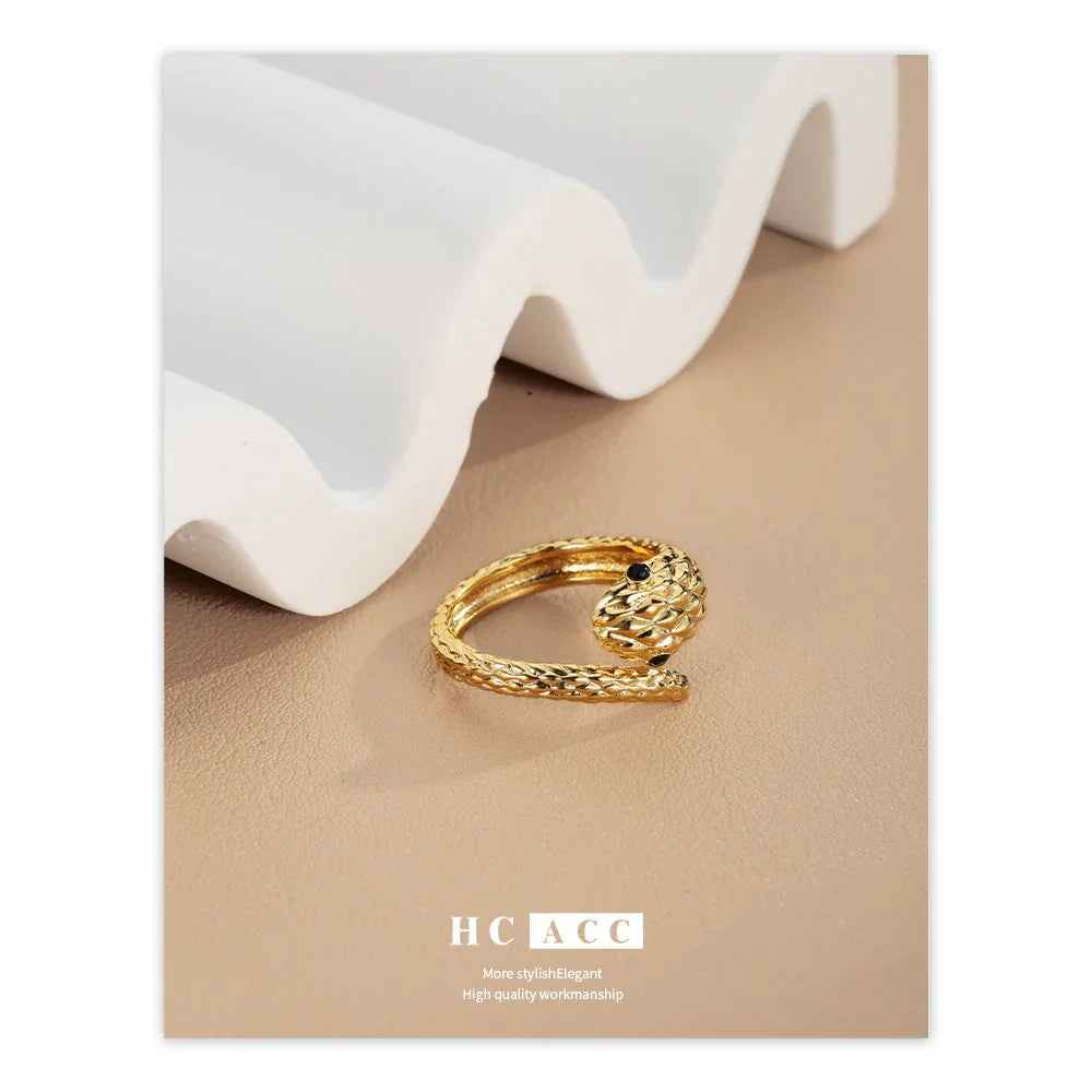 European and American Ring Snake-Shaped Women's Fashion Fashion