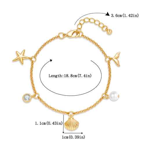 European and American Cross-border Fashion Personalized Ocean Necklace