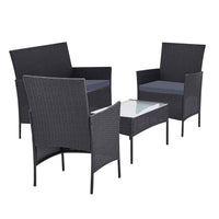 Gardeon Garden Furniture Outdoor Lounge Setting Wicker Sofa Patio