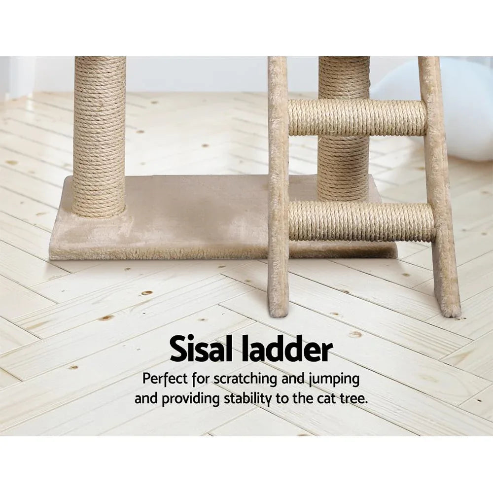 i.Pet Cat Tree 100cm Trees Scratching Post Scratcher Tower Condo House