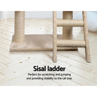 i.Pet Cat Tree 100cm Trees Scratching Post Scratcher Tower Condo House