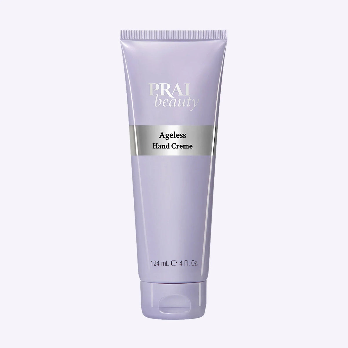 PRAI Beauty Ageless Hand Creme 124ml tube with white background