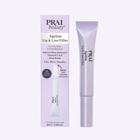 PRAI Beauty Ageless Lip & Line Filler 8ml tube with pointed applicator tip on white background.