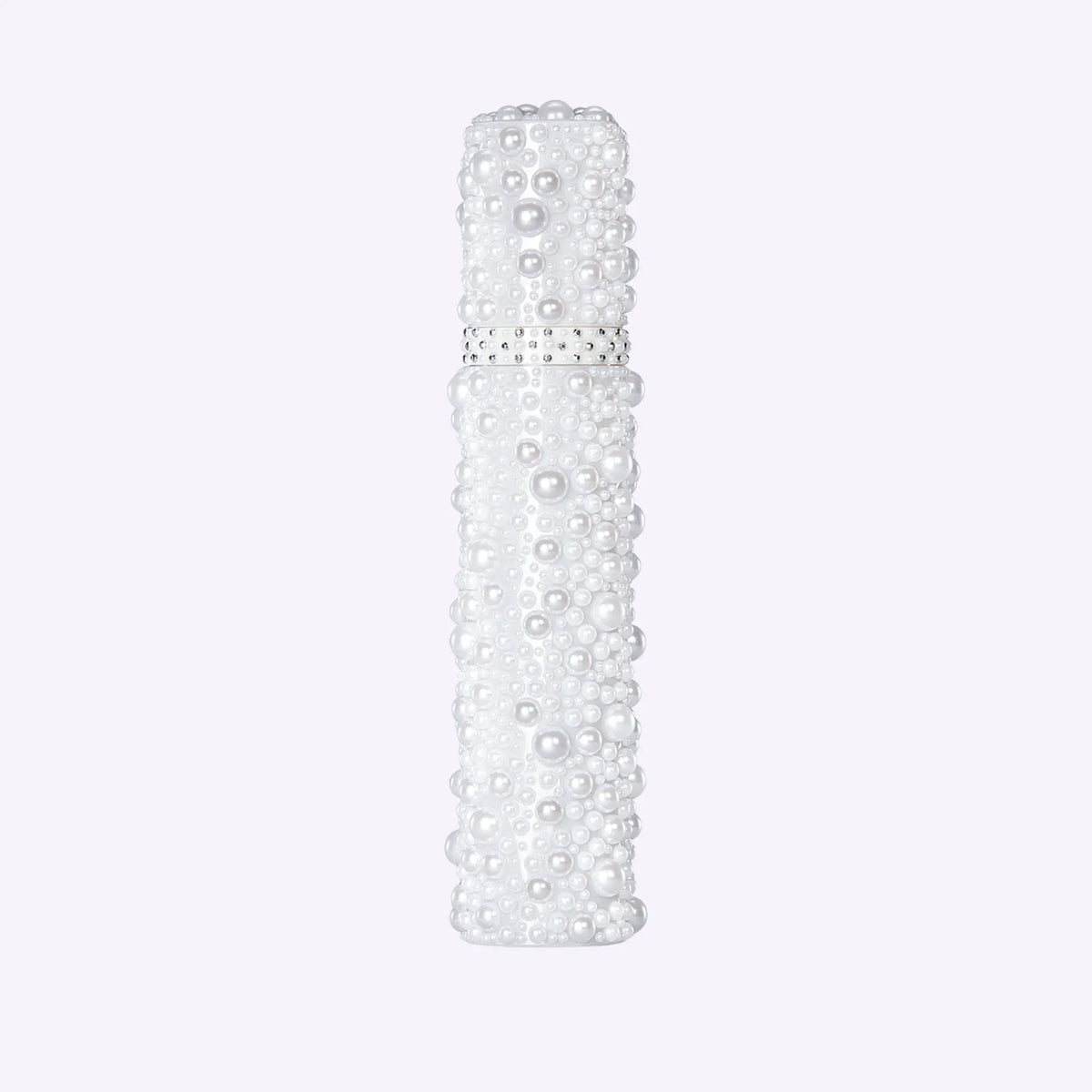 Ageless Throat Activating Serum bottle with pearl design packaging by PRAI Beauty on white background