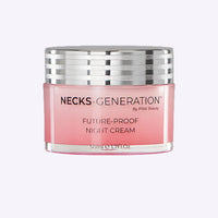 Jar of PRAI Beauty Necks-Generation Future-Proof Night Cream with moisturizing ingredients, 50ml.