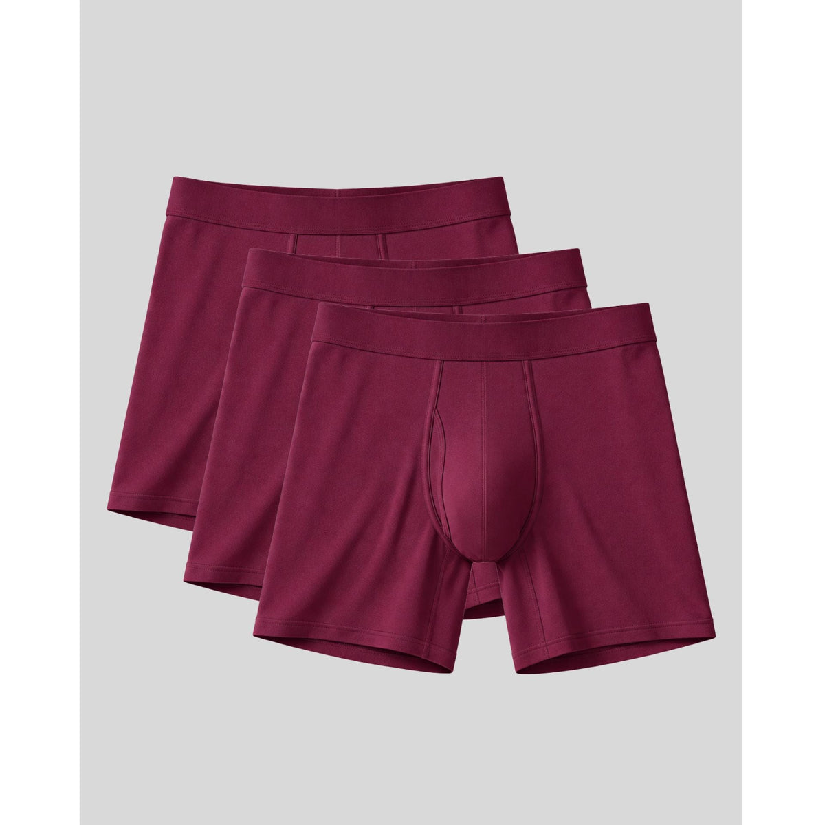 SilkCut Bamboo Boxer Briefs - 3 Pack