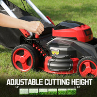 80V 26" Brushless Cordless Self-Propelled Lawn Mower w/ Battery & Charger PS76826 product image for Snagva.