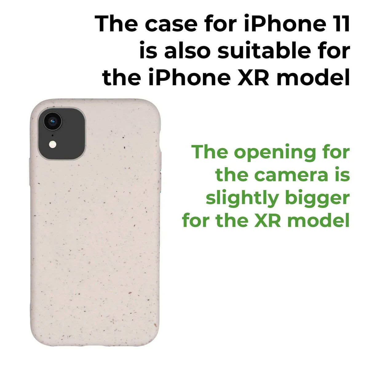Biodegradable Personalized Phone Case - Natural White - Snagva