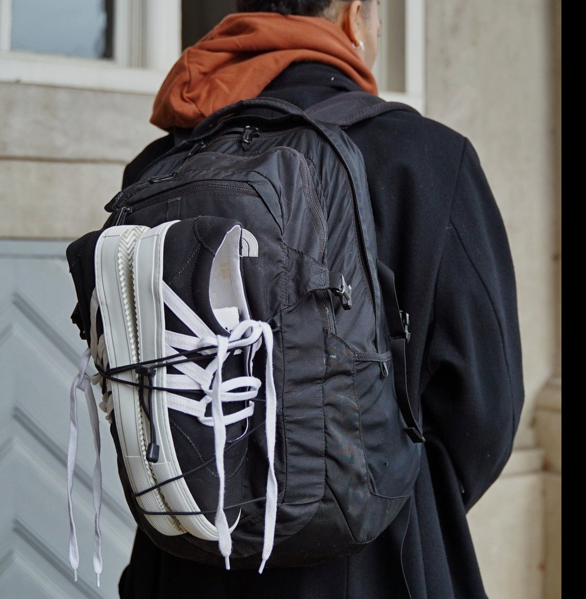 Black Phoenix Sneaker - sneaker on packaging bag