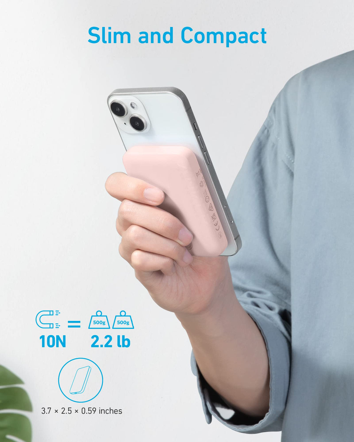 Anker 321 MagGo Battery (PowerCore Magnetic 5K)