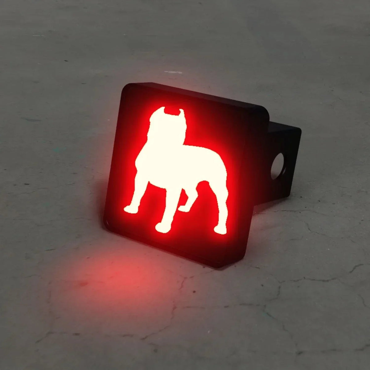 Pitbull LED Brake Hitch Cover - Snagva