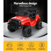 Rigo Kids Ride On Car Electric 12V Car Toys Jeep Battery Remote