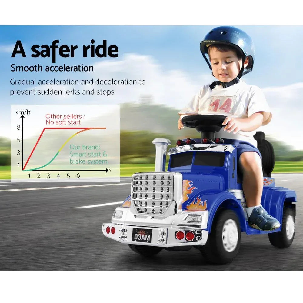 Ride On Cars Kids Electric Toys Car Battery Truck Childrens Motorbike - Snagva