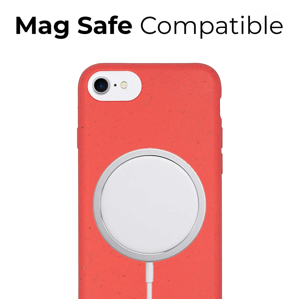 Biodegradable phone case - Red - Snagva