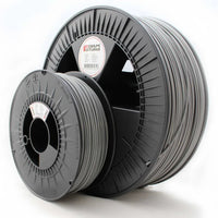 Large spool of premium robotic grey PLA 3D printer filament