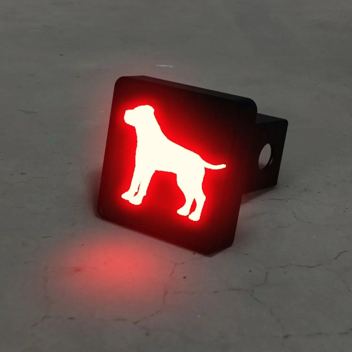 Rottweiler LED Brake Hitch Cover - Snagva
