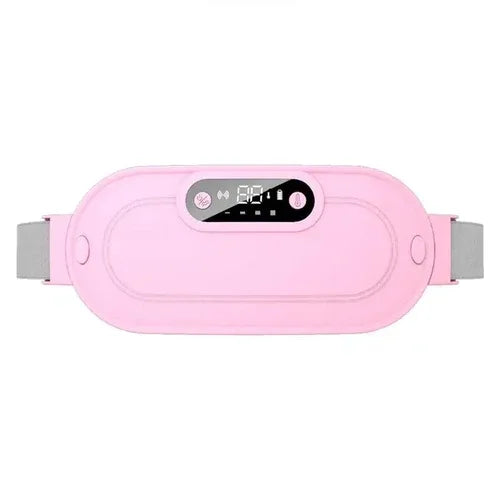 USB cable connected to heating pad for convenient charging anywhere during use.