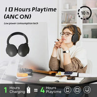 #P2961 Wireless Bluetooth 5.3 Headphones Over Ear Hifi Stereo Headset - Snagva