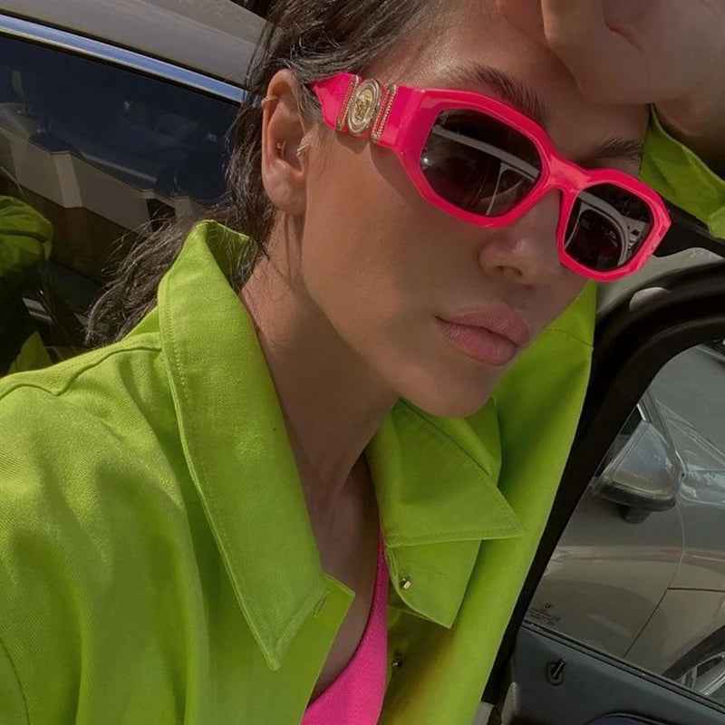 Vintage Small Rectangle Sunglasses