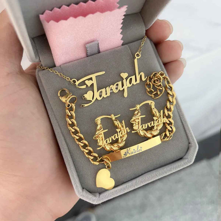 Cute mini personalized Jewelry set - Sexikinis swim