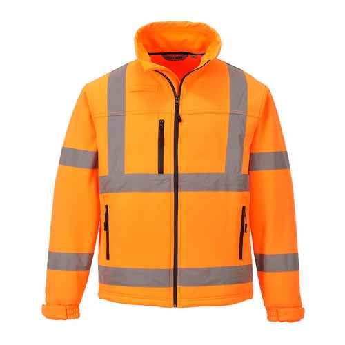 Softshell de alta visibilidad Classic (3 capas) - Protección y