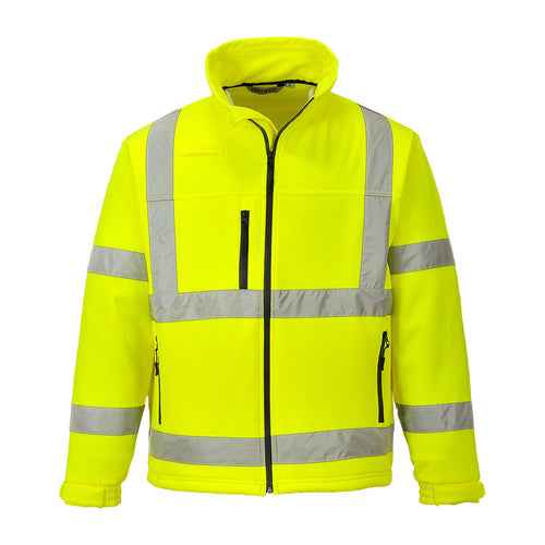 Softshell de alta visibilidad Classic (3 capas) - Protección y