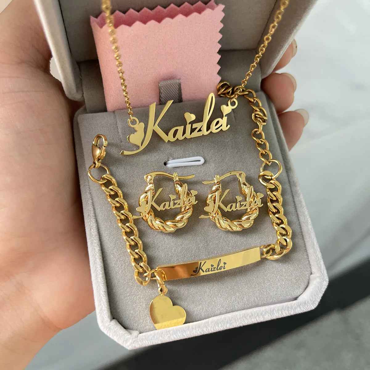 Cute mini personalized Jewelry set - Sexikinis swim